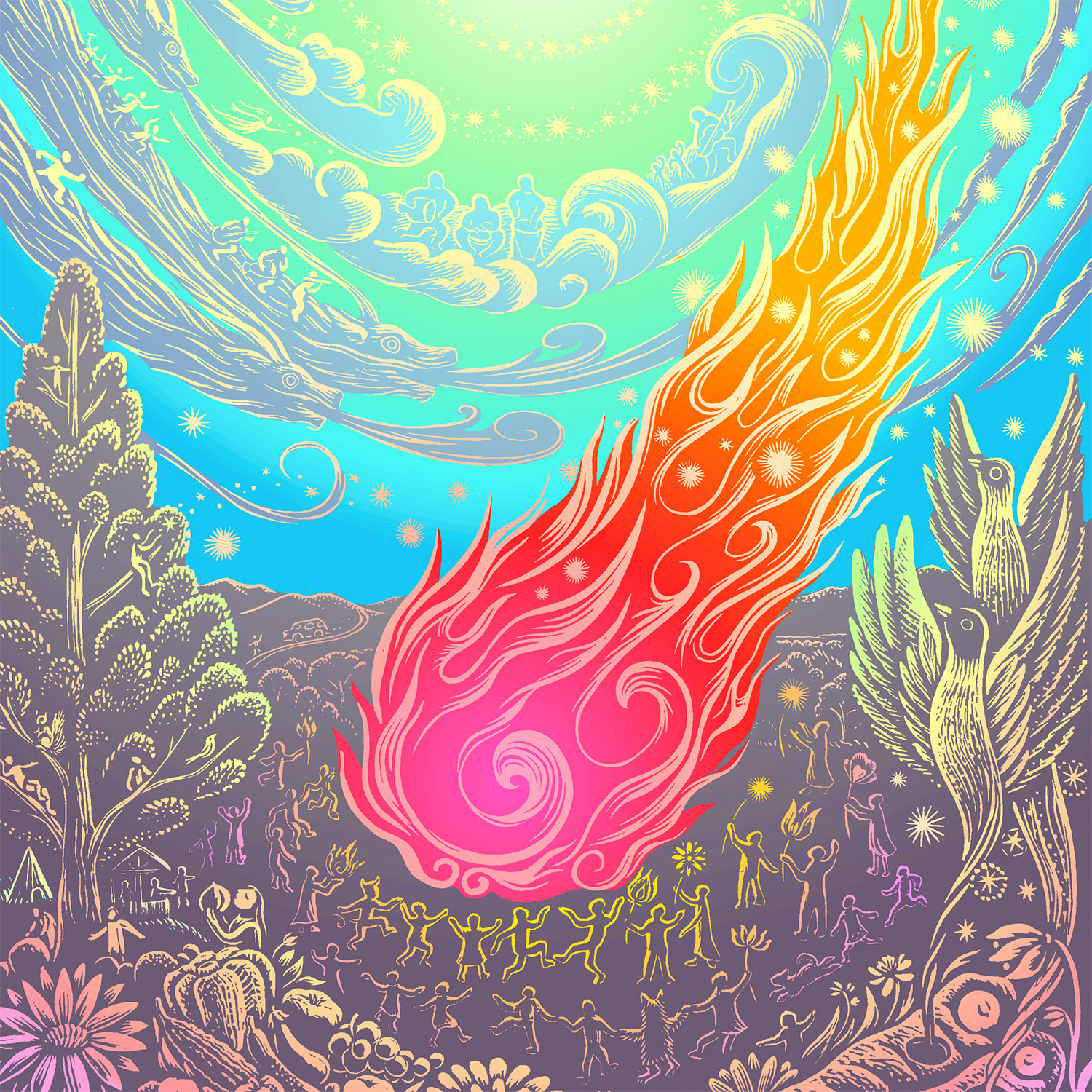 獏原人村公式HPのヘッダ